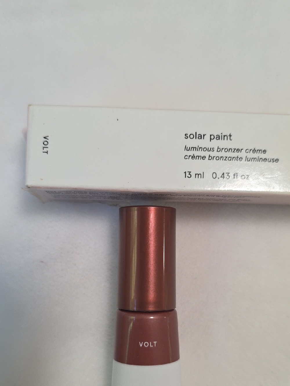 NIB Glossier Solar Paint Luminous Bronzer Cream in Volt Full Size - Picture 8 of 10